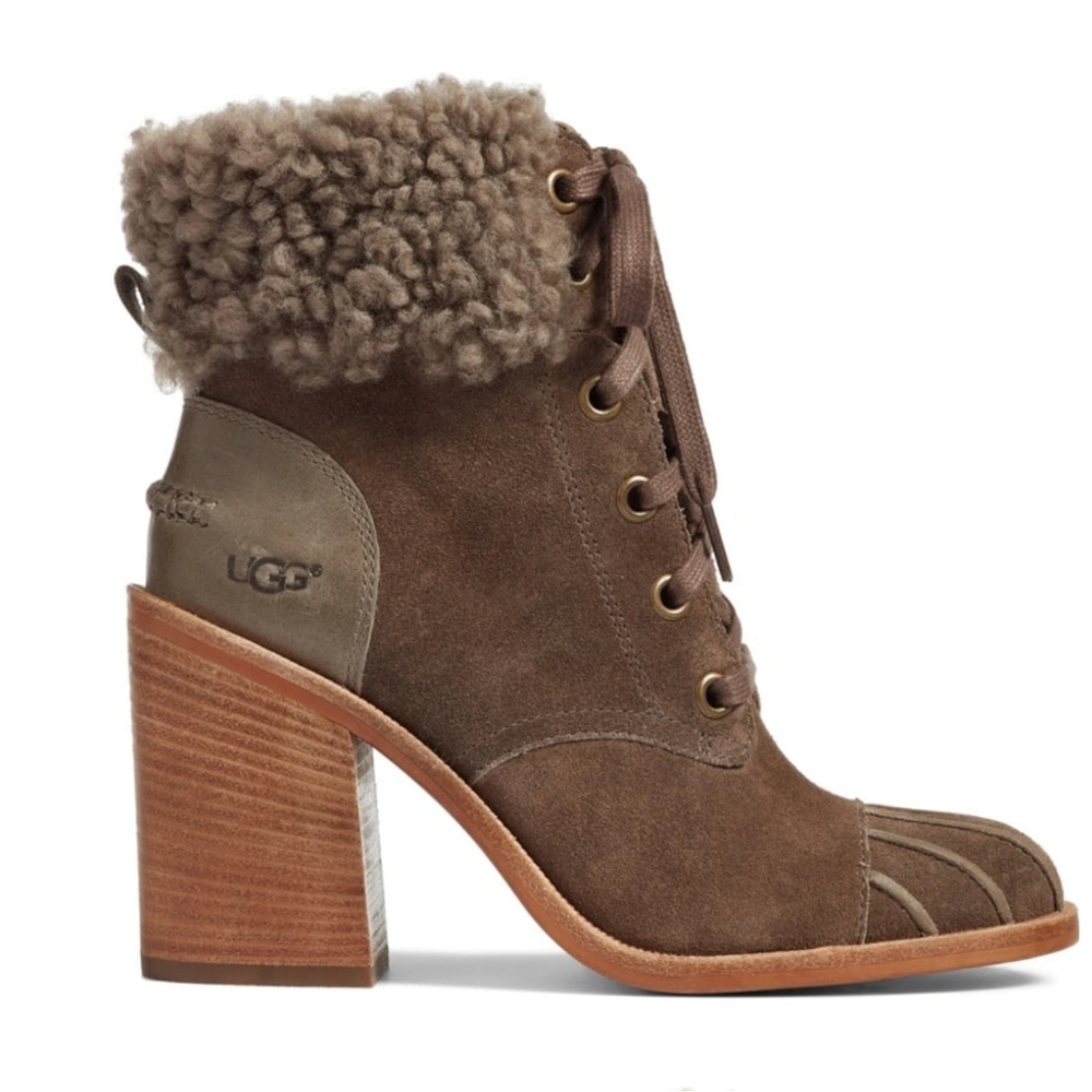 UGG JAXON Boot Bootie Size 7 in Brown